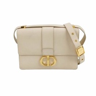 Dior 30 Montaigne 蒙田包小號牛皮純色CD標誌斜挎包