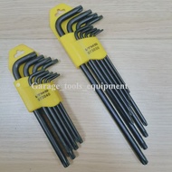 LTMS 9Pcs Torx Key Set (Star Key)