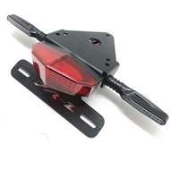 License Plate Holder Fender Eliminator Rear Tail Tidy LED Brake Lights Turn Signal compatible with S