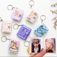 EXPRESS PRINT album keychain plus 16 mini photos 1 inch and 2 inch