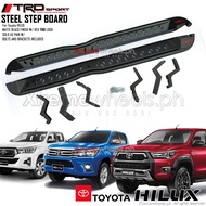 Toyota Hilux J E G V GRS Conquest 2016-2025 1 set TRD Door Hard Steel Step Board / Stepboard ( Hilux