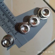 Stainless steel L-bolt RX king disc mount 100% stainless steel L-bolt