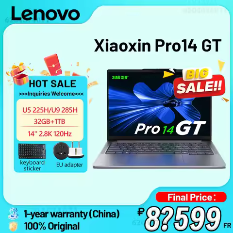 Lenovo Xiaoxin Pro14 GT U5 225H /U9 285H 32GB 1TB 14‘’ 2.8K 120Hz