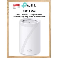 🇸🇬 TP-Link HB611 - HB611 SGST WiFi 7 Router (Tri-Band, 11 Gbps Tri-Band | 2.5G Multi-Gig)