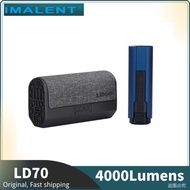 IMALENT LD70 Rechargeable Compact LED Flashlight, 4000 Lumens 203m Beam Distance, Magnetic Charging,