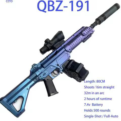 M416 Chameleon Rage Pro Auto Electric Gel Blasters High Speed Gel Ball Blaster Gun Toys for Outdoor