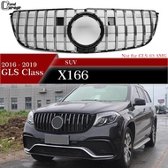 Front Grille For 2016 - 2019 Facelifted Mercedes X166 GLS Class GLS350 GLS400 GLS450 GLS500 GLS550 G
