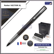 Parker Vector XL Rollerball Pen - Black (with Black - Medium (M) Refill) / /