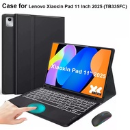 Case for Lenovo Xiaoxin Pad 11 Inch 2025,Wireless Bluetooth Keyboard cover for Lenovo Idea Tab 11 / 