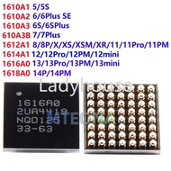 1Pcs 1610A1 1610A2 1610A3 610A3B 1612A1 1614A1 1616A0 Charging IC For iphone 11 12 13 Pro Max Mini X