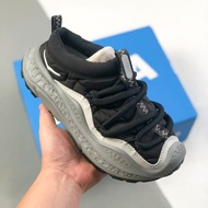 Hoka One One Ora Primo Flat Boot - Unisex Grey & Black Cushioned Winter Shoe FGHU WH6V