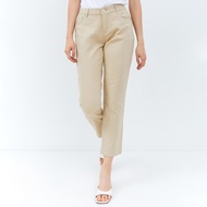 C2 Twisty Khaki Women's Boyfriend Jeans Seluar Jeans Perempuan Jeans Women