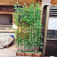 Artificial Fake Bamboo Plant​​, Easy To Assemble & Windproof ​​Faux Bamboo Trees, for ​​Garden ​​Out