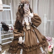 Lolita Skirt Full Set Japanese Cute lolita Student Foreign lolita Soft Sister Skirt Princess Daily S