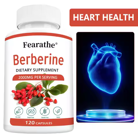 2000mg Natural Berberine Supplement, Promate Digestive Health, Support Cardiovascular and Liver Heal