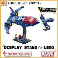 Display Stand for Lego Marvel X-Men X-Jet (76281)
