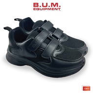 BUM Equipment Kasut Kanak-Kanak Kids Shoes CS811 Warna Hitam - Black School Shoe/Kasut Sekolah