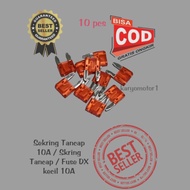 10pcs 10A Plug-in Fuse / Plug-in Fuse / Small DX Fuse 10A