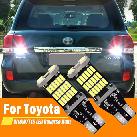 2x For Toyota Land Cruiser 200 2007-2015 For FJ Cruiser 2005-2018 LED Reverse Light Backup Bulbs Lam