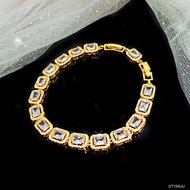 Xupingcheapest-Titanium Gem Chain Bracelet GT77UU