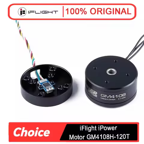 iFlight iPower GM4108 Gimbal Motor - GM4108H-120T, with AS5048A Encoder & Aluminum Case