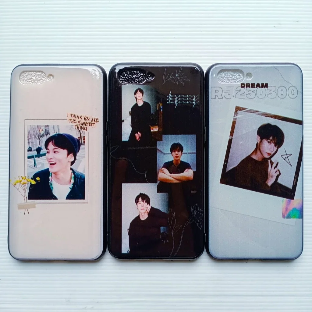 CASING CASE MEMBER NCT MARK RENJUN DOYOUNG OPPO A3S A5S A7 A12 F9 A1K A91 F15