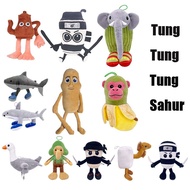 Italian Brainrot Tung Tung Sahur Tralalero Tralala Doll Plush Toy
