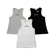 Aime Leon Dore American Fashion Brand Basic Letter Embroidery Logo Sleeveless Vest T-shirt Sports Fi