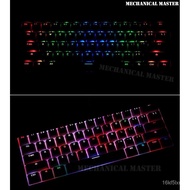 [New Upgrade] Royal Klue RK61 Real Mechanical Keyboard Gaming Bluetooth Wireless 60% RGB rX5M