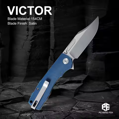 Petrified Fish PFP03 Folding Knife Pocketknives K110 Steel Blade Ceramic Knife Fishing Multi-tool Ha