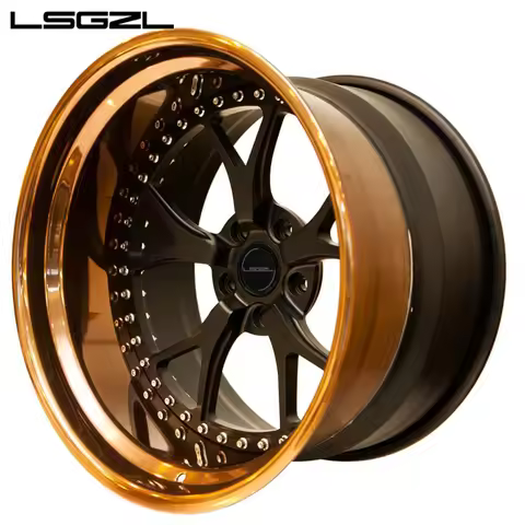 3 Piece Forged Wheel Custom Forged Wheels Aluminium Alloy Automotive Rim 18 19 20 21 22 Inch