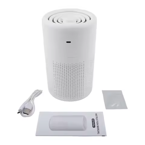 Advanced Air Purification System Compact Air Purifier Air Purifier Compact Design Deodorization Feat
