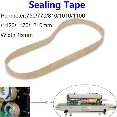 Polytef Belt For Continuous Band Sealing Machine Sealing Tape 50 PCS For FR FRD 750 770 900 980 1000
