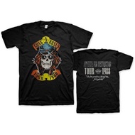 Men's cotton T-shirt Bravado Guns 'N Roses Appetite Tour 1988 T-Shirt - Black