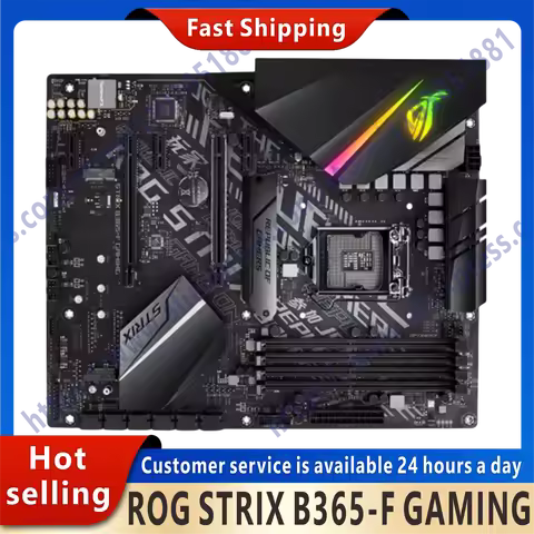 Used ROG STRIX B365-F GAMING original desktop computer B365 B365M DDR4 motherboard LGA 1151 i7/i5/i3