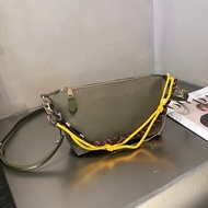 Nb nb nb 2025 Summer Casual Daily Chain Lunch Box Bag Contrast Color Canvas Dumpling Bag Commuter Al