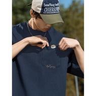 Basic unisex t-shirt for men and women Korean style loose short-sleeved Tee MT7156