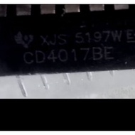 New IC LOGIC 4017 SERIES cd4017be cd4017 4017be cd Be equivalent to HCF4017BE DIL
