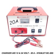 Charger Aki 12V & 24V - 20 Ampere