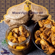 MIXED DRIED FIGS & OLIVE OIL/BUAH TIN CAMPUR DENGAN MINYAK ZAITUN EXTRA VIRGIN/330G