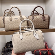 United States Daigou Coach Rowan Boston Bag Gloves Handbag Classic Outlet Boutique