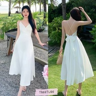 Women's Summer Beach Maxi Dress Vacation Dress Sexy Backless Summer 2-Piece Dress