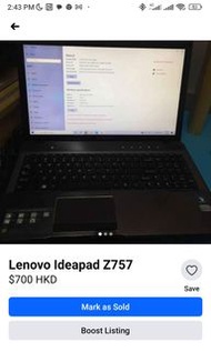 Lenovo手提電腦 ideapad