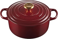 Le Creuset Enameled Cast Iron Signature Round Dutch Oven, 4.5 qt., Rhone'