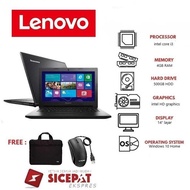 LAPTOP LENOVO G-40 CORE I3 RAM 4GB HDD 500GB10 TERJAMIN