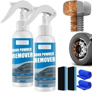 2026 New Style Iron Powder Remover Spray, Multifunctional Quick-Acting Rust Remover Spray, Rust Remo