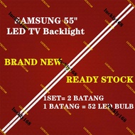 NEW 2PCS LED UN55RU8000F UN55RU8000 UN55RU800DF UN55RU800D UN55RU800DFXZA QE55Q60RAT LH55QBREBGCXZ Q