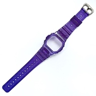 UNGU PURPLE BNB STRAP BEZEL CASIO GSHOCK G SHOCK DW 5600 GW B5600 DW 5030 CLEAR JELLY PURPLE