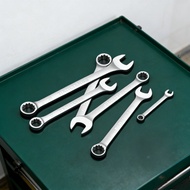 Combination Wrench Set High Hardness 43.5HRC Heat Treated Open End & Box End Spanner For Auto Repair