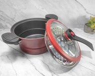 Panci GSF-5222 Panci Presto + Steamer / Bahan alumunium / Panci Presto GSF
